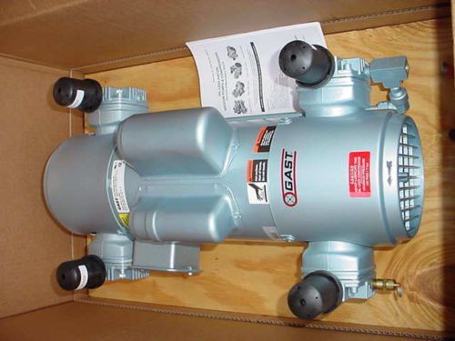 Gast piston air compressor - model 8hdm-10-m850x/hookah scuba diving/garage/etc. for sale