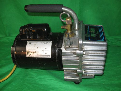 Jb dv-85n 3 cfm 2 stage vacuum pump jb industries electric industrial for sale