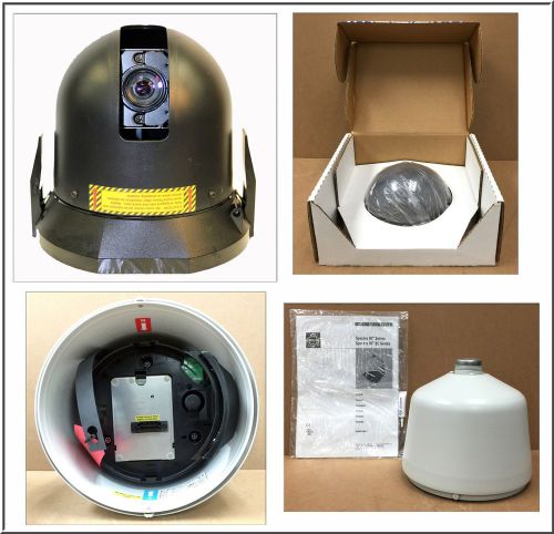 Pelco dd53tc16 spectra iii ptz color dome camera + back box &amp; smoked dome cover for sale