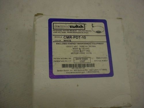 Sensorswitch sensor with relay cmr-pdt-10  dual tech sensor 120/277 vac at 50/60 for sale