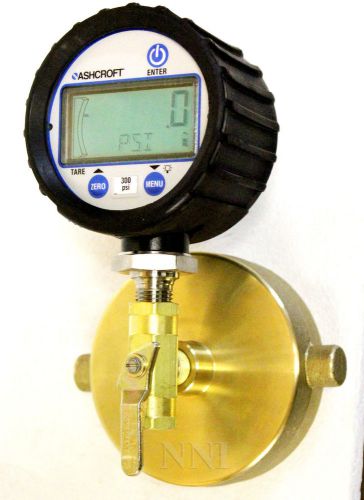 2-1/2&#034; Digital Fire Hydrant Gauge with Bleeder valve &amp; Ashcroft Digital Gauge
