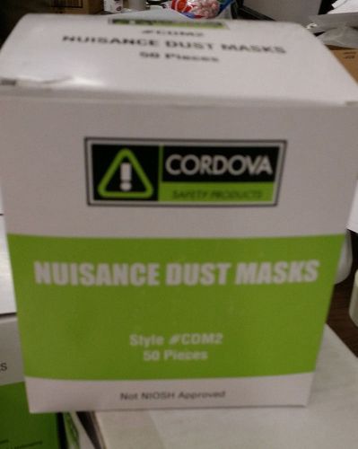 CORDOVA CDM2 Nuisance Dust Masks LOT OF 2 BOXES (100 PIECES)
