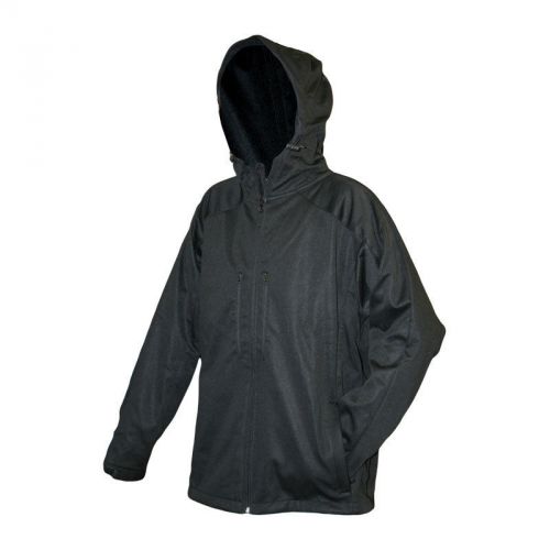 WaterProof Full Zip Hooded Jacket,Drawstring Hood &amp; Waist,w/4  Zippered Pockets