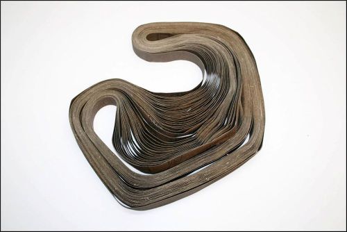 (45) sanding belt 1.5 x 78&#034; abrasive resin cloth carbon aluminum oxide 80 grit? for sale