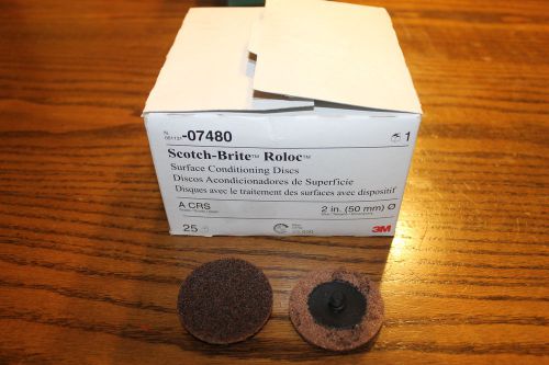 3M Scotch Brite Reloc Surface Conditioning Discs, No. 07480  NEW