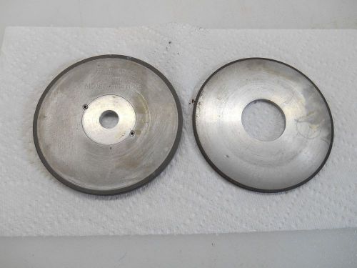 Diamond wheels , 4&#034; , d180-n100-b 1/16 , md180n100b 1/8,lot of 2 for sale