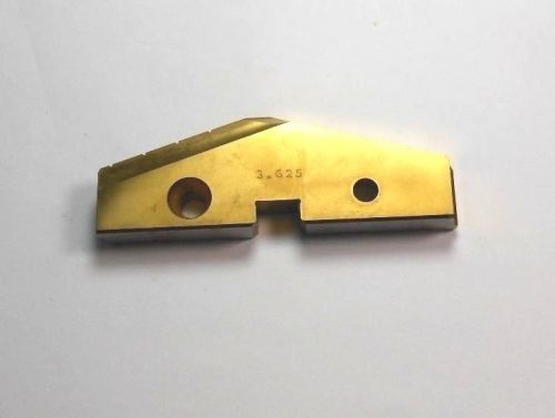 Metcut spade drill insert blade 3-5/8&#034; series 7 hss tin 7f7-3625t &lt;591&gt; for sale