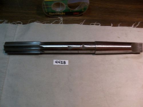 (#4428) used machinist usa made 61/64 inch mt shank reamer for sale