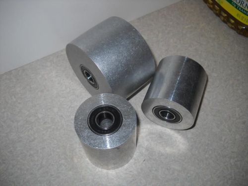 Belt Grinder precision tracking and contact wheels (set) knife making