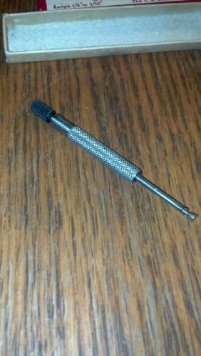 vintage starret small hole gage number 829 a