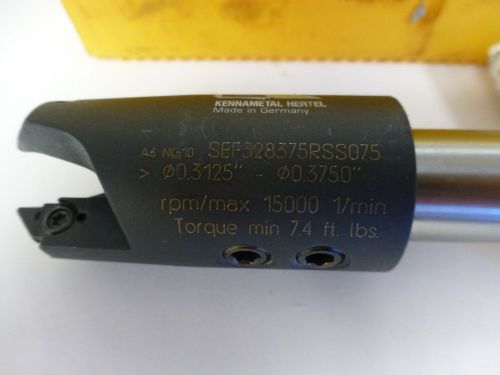 Kennametal combination chamfer &amp; drill holder, mfg1604280, toolholder only. used for sale