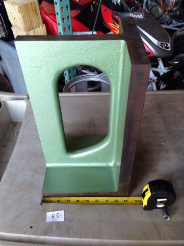 Taft-peirce right angle iron 16&#034; x 8&#034; machinist angle iron straight edge for sale