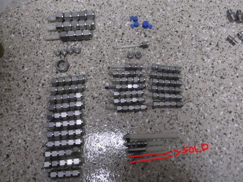 Assortment of Bi-Lok Ferrules, Nuts, Plugs, Plastic Caps, etc. (lot or separate)