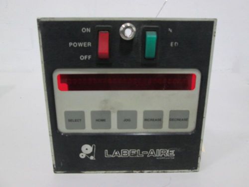 New label aire 74-612-91 7465651 ver a display control assembly labeler d326097 for sale