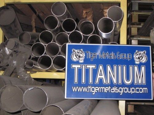 Grade 2 cp titanium tube-welded (0.5&#039;&#039; od / 0.065&#034; wall /23.125&#039;&#039; length) #412 for sale