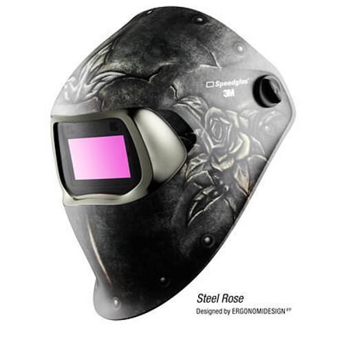 3M 07-0012-31SR Speedglas Steel Rose 100 Series Welding Helmet