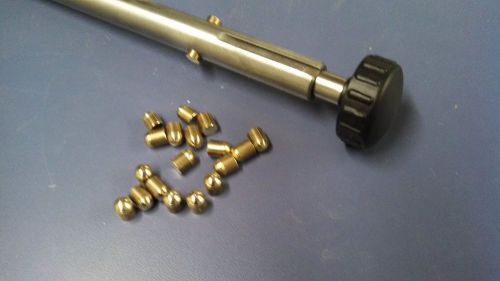 Delta unisaw tilt and height locking bullets - new brass parts - free freight for sale