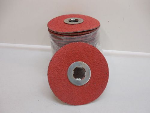 4-1/2&#034; 3m fibre discs 785c quick change ceramic aluminum oxid 24 grit 25 pcs for sale