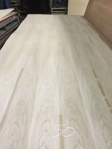Wood veneer sequence elm  48x120 2pcstotal 10mil paper backed &#034;exotic&#034; wcw50-51 for sale
