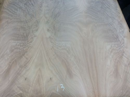 Wood Veneer Crotch Okoume 48x47 1pcs total 20mil Paper Backed &#034;EXOTIC&#034; CRLM13