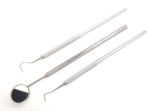 Dental hygiene cleaning kit probe explorer mouth mirror premium quality for sale
