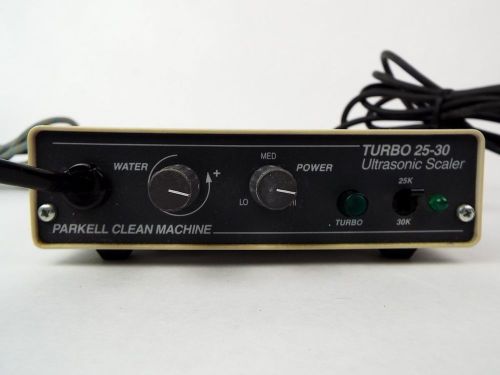 Parkell clean machine turbo 25-30 dental ultrasonic scaler w/ foot pedal for sale