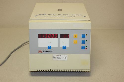 Abbott 3531 Centrifuge for 24 microtubes, 13,000 rpm, incl. manual, grease