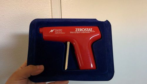 Vintage Zerostat Anti-Static Pistol by Discwasher, Inc. Made in England