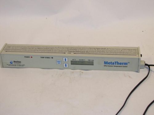 MetaChem Technologies MetaTherm HPLC Column Temp Temperature Control V 1.2