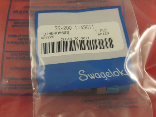 BRAND NEW Swagelok SS-200-1-4SC11, Male Connector 1/8&#034; Tube to 1/4 MNPT