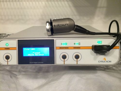 GYRUS Acmi DVC-3000 Digital 3CCD Vidio Endoscopy system w DVC-3010 Camera Heads