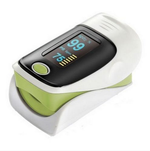 New OLED Blood Oxygen Finger Pulse Oximeter Oxymeter SPO2 PR Monitor Green
