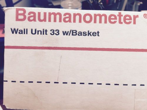 Baumaometer wall unit 33 with basket for sale