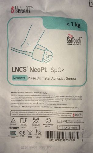 Lot of (50) Masimo LNCS NeoPt Neonatal SpO2 adhesive sensors Exp. 2017