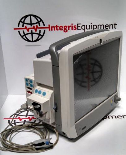 Ge carescape b650 anesthesia monitor w/ e-psmp, e-caiov, 5 agent biomed tested for sale