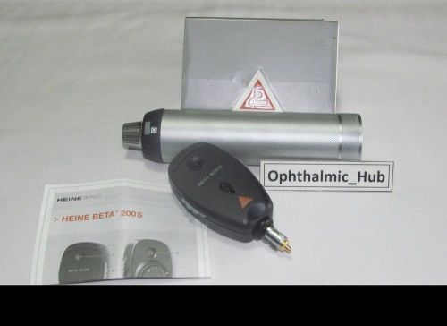 Heine beta 200s 2.5v ophthalmoscope with d cell battery handle for sale