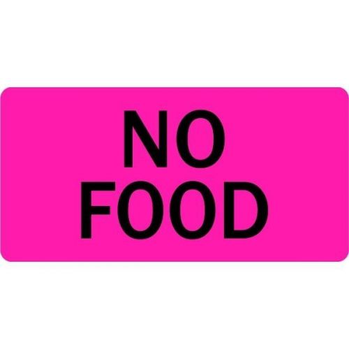 No Food Veterinary Label LV-VET-160