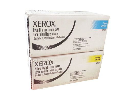 Genuine Set of Xerox Doc 2 CY Toner