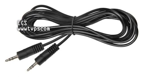 ECS 3.5 mm Male Stereo to 3.5 mm Stereo Patch Cable