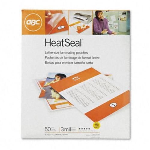 Gbc Heatseal Ultraclear Thermal Laminating Pouch - 50 / Pack - Clear (3745690)