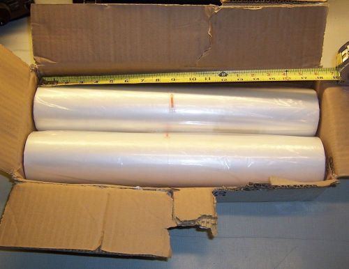 Demco glossy laminator 1.5mil 18&#034; x 500ft., school grade 2 laminating rolls for sale