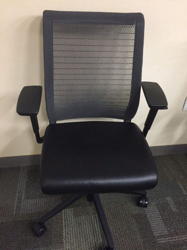 Black Net Back Conference Chair