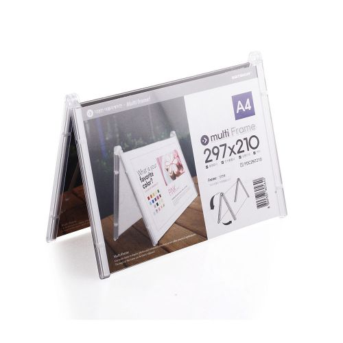 Double Sided Multi Frame Clear 297*210 1EA, Tracking number offered