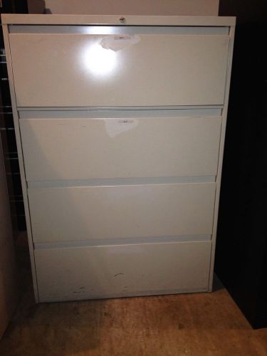 USED 4 DRAWER LATERAL SIZE FILE CABINET 36 WIDE