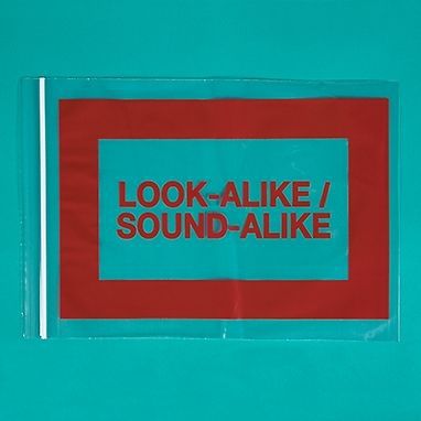 Look-Alike Sound-Alike Bag, 8 x 11