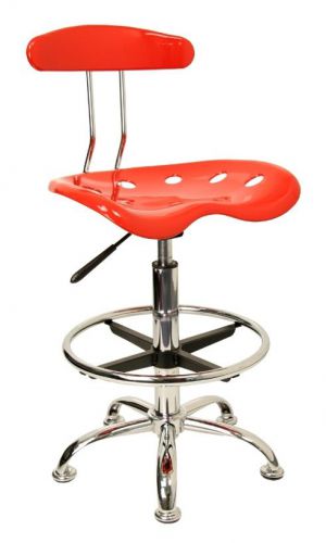 Drafting Stool with High Density Polymer Seat and Back [ID 3064602]