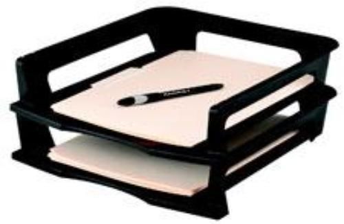 Sanford regeneration desk accessories letter tray front-load 2 count for sale