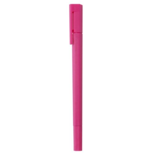 MUJI Moma Aqueous Hexagonal Twin Color Pen with clip (Pink) Japan WoW