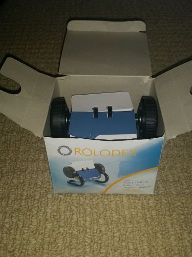 Rolodex Classic Rotary card File Black NEW in Box