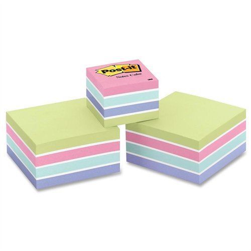 Post-it Sweet Pea Pastel Collection Value Pack - 3&#034; X 3&#034;, 2&#034; X 2&#034; - (2053spvad)